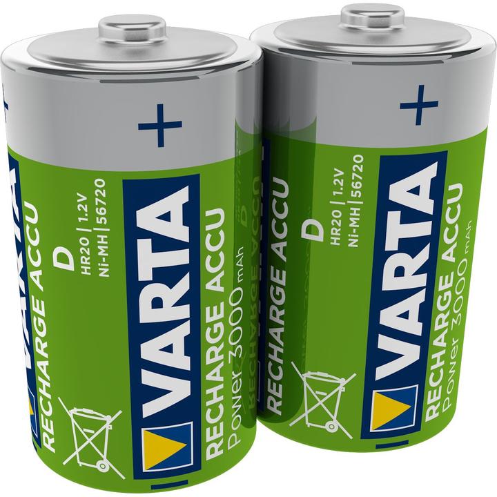 Produktbild Varta Recharge Accu Power (2 Stk., C, 3000 mAh)