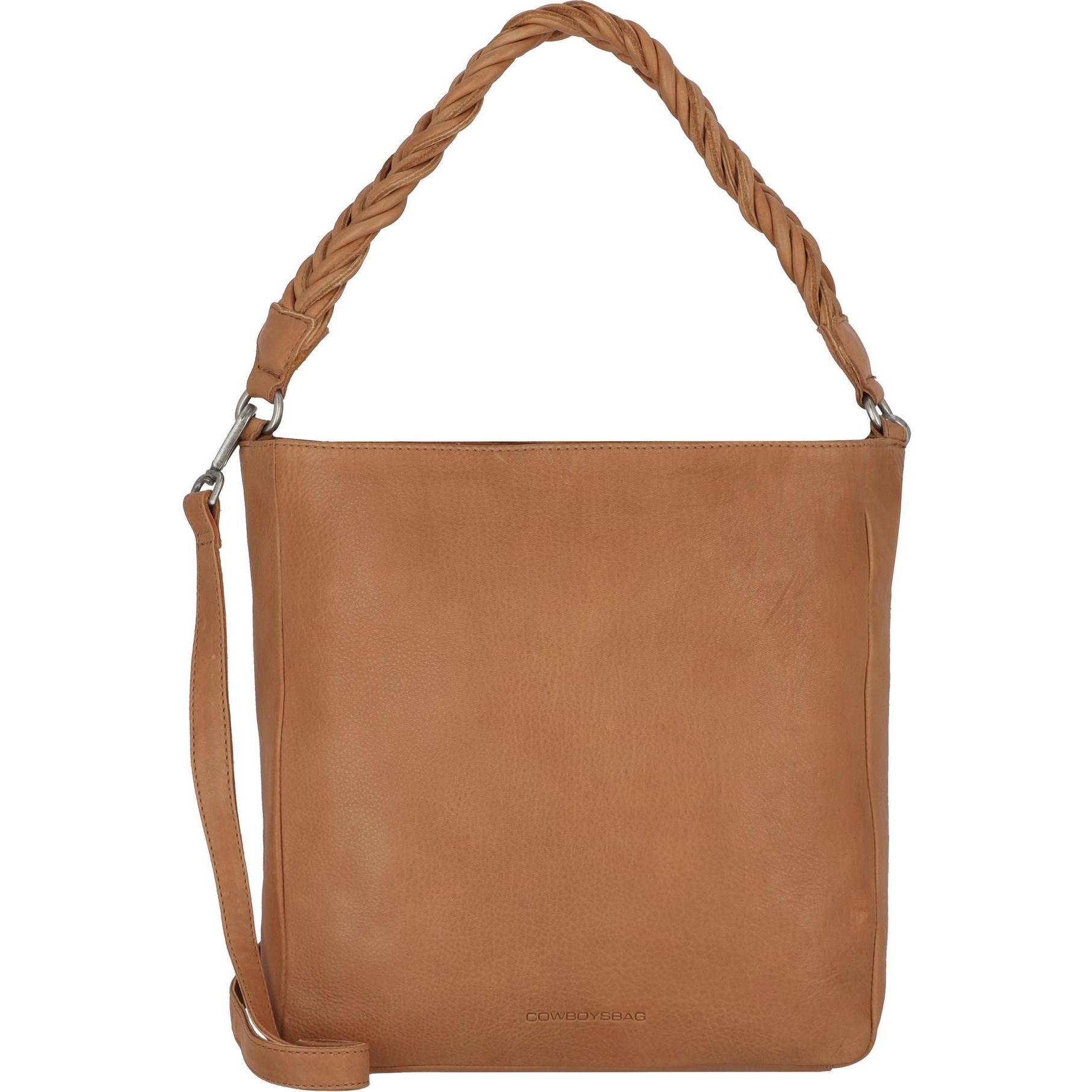 Cowboysbag, Handtasche, Edmonton Schultertasche Leder 29 cm, Beige