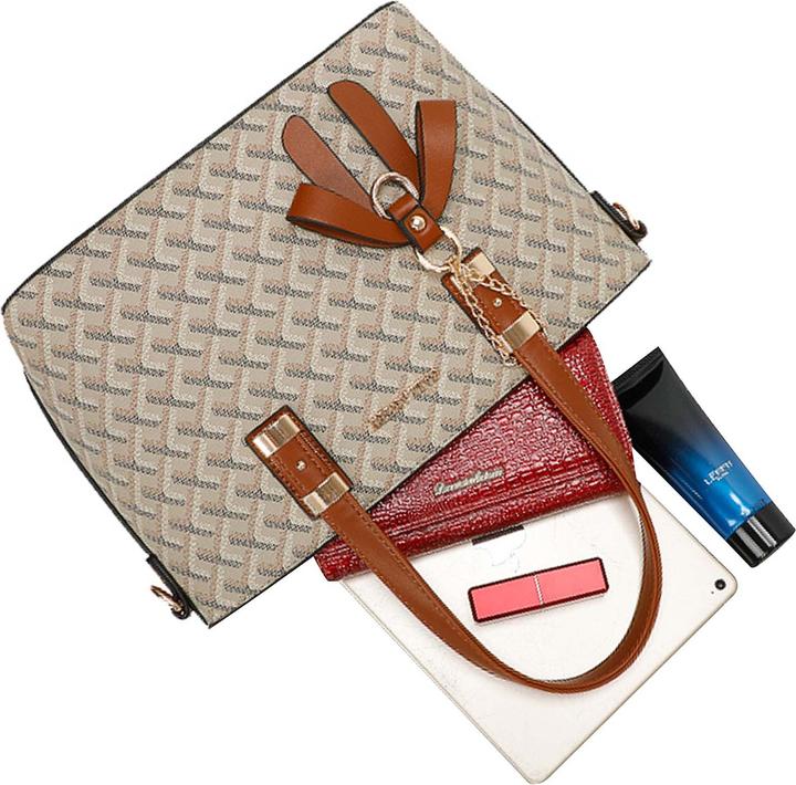 Actual product image Gallantry Cabas geflochten mit Riemen Damen