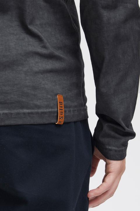 Immagine prodotto Solid Tinox - Maglie a manica lunga Con Collo A V da Uomo In Cotone 100% (S)