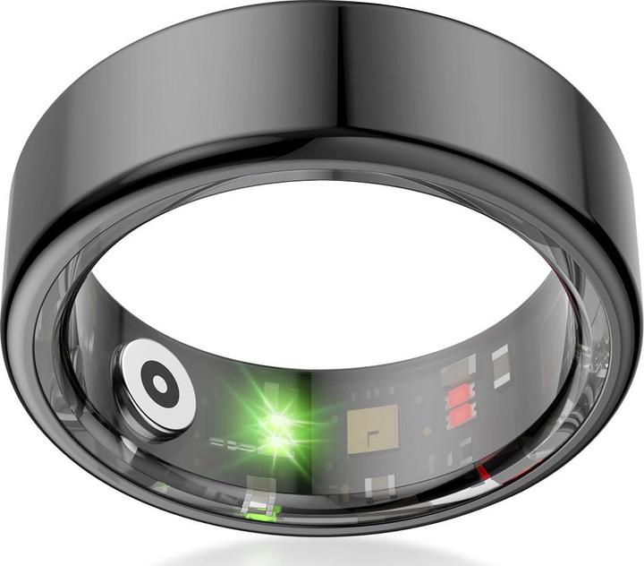 Actual product image KSIX Smartring Black XS Size 8 (Black)