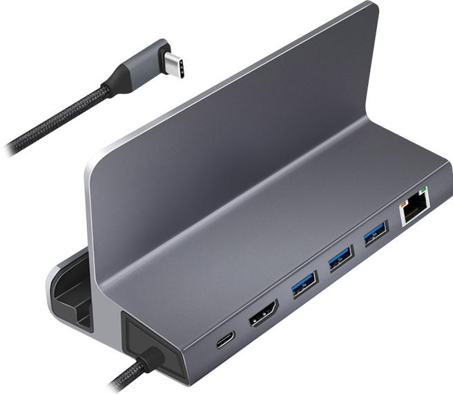 Produktbild LogiLink UA0408 (USB-C, 6 Ports)