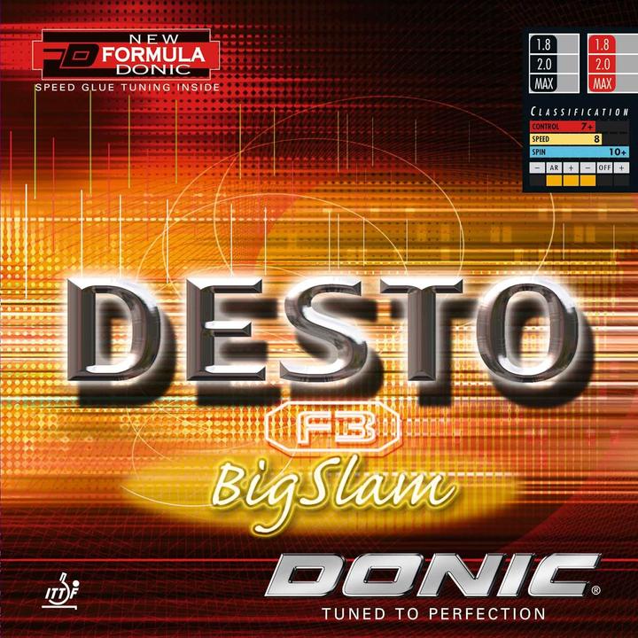 Donic Belag Desto F3 BigSlam (2.30 mm)
