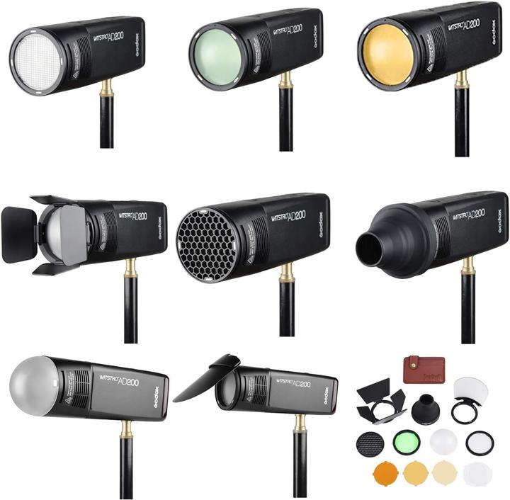 Produktbild Godox H200R, Ringblitzkopf für AD200 (200 W, Blitzkopf)
