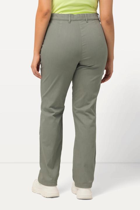 Produktbild Ulla Popken Stretchhose Mony, leicht konisches Bein, Zipptaschen (42)