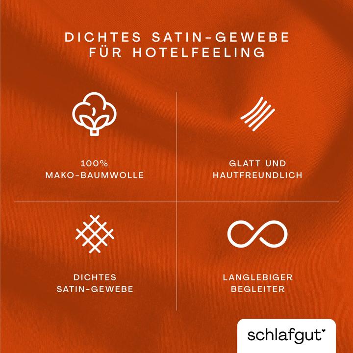 Immagine prodotto schlafgut Woven Satin (Copripiumino, 140 x 200 cm)
