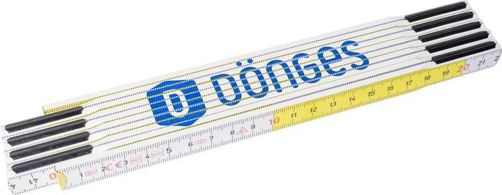 Actual product image Dönges Wooden folding ruler 2 m
