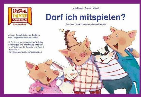 Kamishibai: Darf ich mitspielen? (Deutsch, Andrea Hebrock, Katja Reider, 2019)