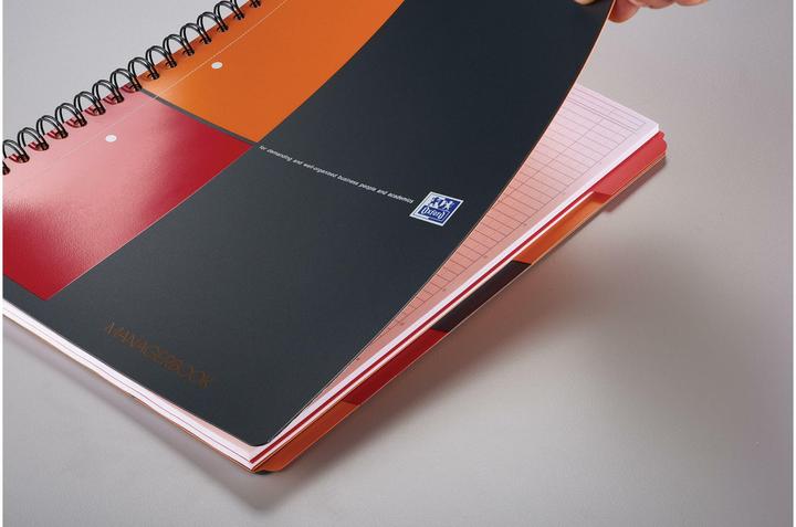 Image du produit Oxford International Collegeblock "MANAGERBOOK", DIN A4 (A4+, Blanc, Couverture rigide)