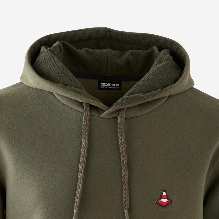 Produktbild Decathlon Sweatshirt Skateboarding - HD500 Resistant khaki (S)