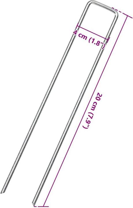 Image du produit vidaXL Bodenanker