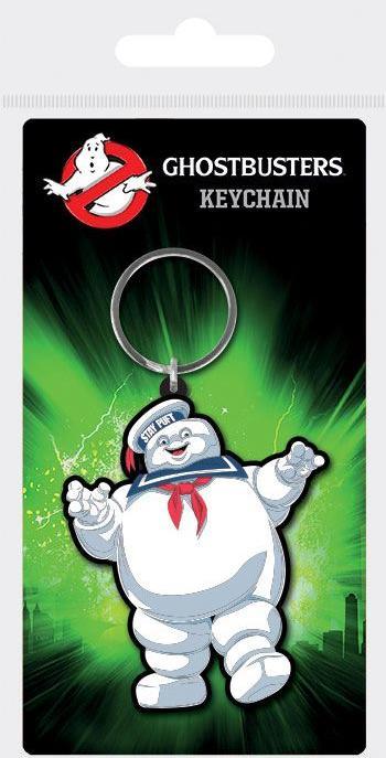 Actual product image Pyramid Ghostbusters Rubber Keychain Stay Puft 6 cm