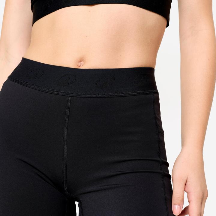 Produktbild Domyos Fitness Shorts elastischer Bund - schwarz (XXL)