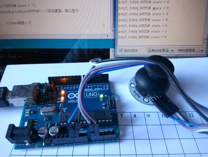 Produktbild OEM Arduino PS2 Daumen-Joystick mit Select Button Breakout Boa