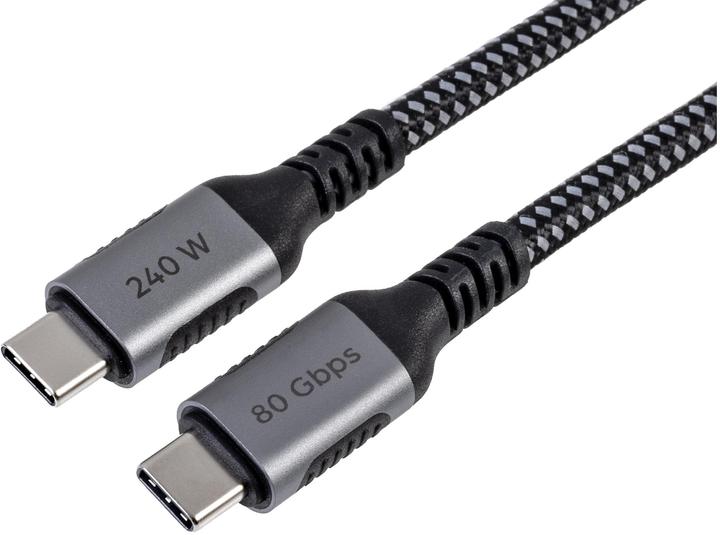 Produktbild Onit Thunderbolt-5-Kabel USB C - USB C (1 m, USB 4.0, 240 W)