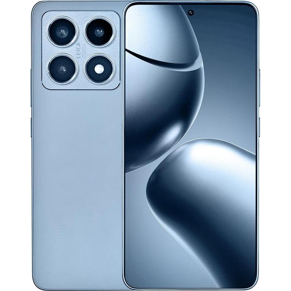 Xiaomi 14T (256 GB, Titan Blue, 6.67", Dual SIM, 5G), Smartphone, Blau