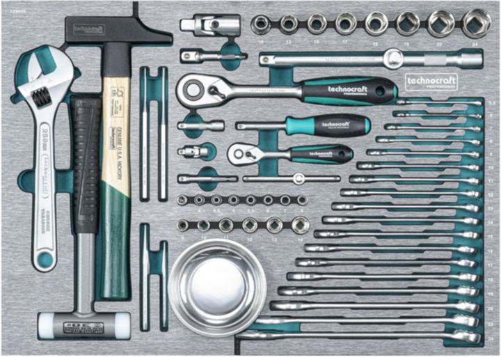 Actual product image technocraft Workshop trolley SWISS TEAM WOOD 282 pcs. (282 x)