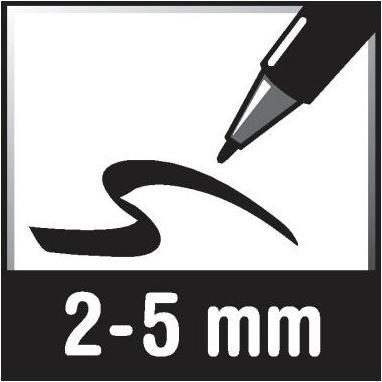 Produktbild Staedtler ® Flipchartmarker Lumocolor® 356 2-5mm grau (Grau, 5 mm, 1 x)