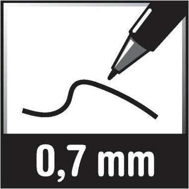 Produktbild Pentel Druckbleistift ORENZ Stärke der Mine: 0,7 mm Bezeichnung der Härte: B Farbe des Schaftes: hellblau (0.70 mm, B, 1 x)