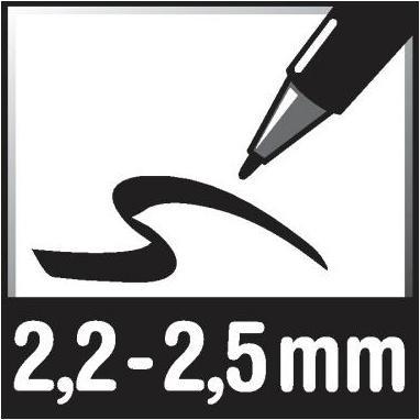 Image du produit Pilot Marqueur indélébile V SUPER COLOR BEGREEN 2,2-5,2mm rouge (Rouge, 5.20 mm, 1 x)