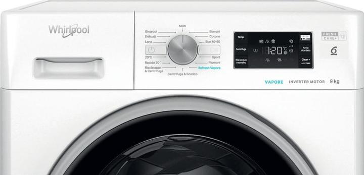 Produktbild Whirlpool Freistehende Waschmaschine - FFB 948 BSV DE (9 kg, Links)