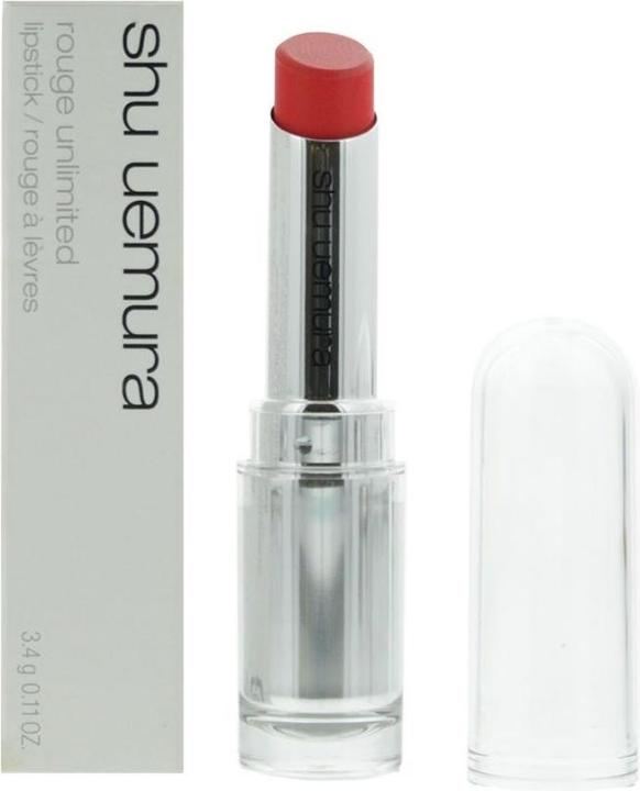 Actual product image Shu Uemura Rouge Unlimited Lipstick 3.4g - OR 575 (OR 575)