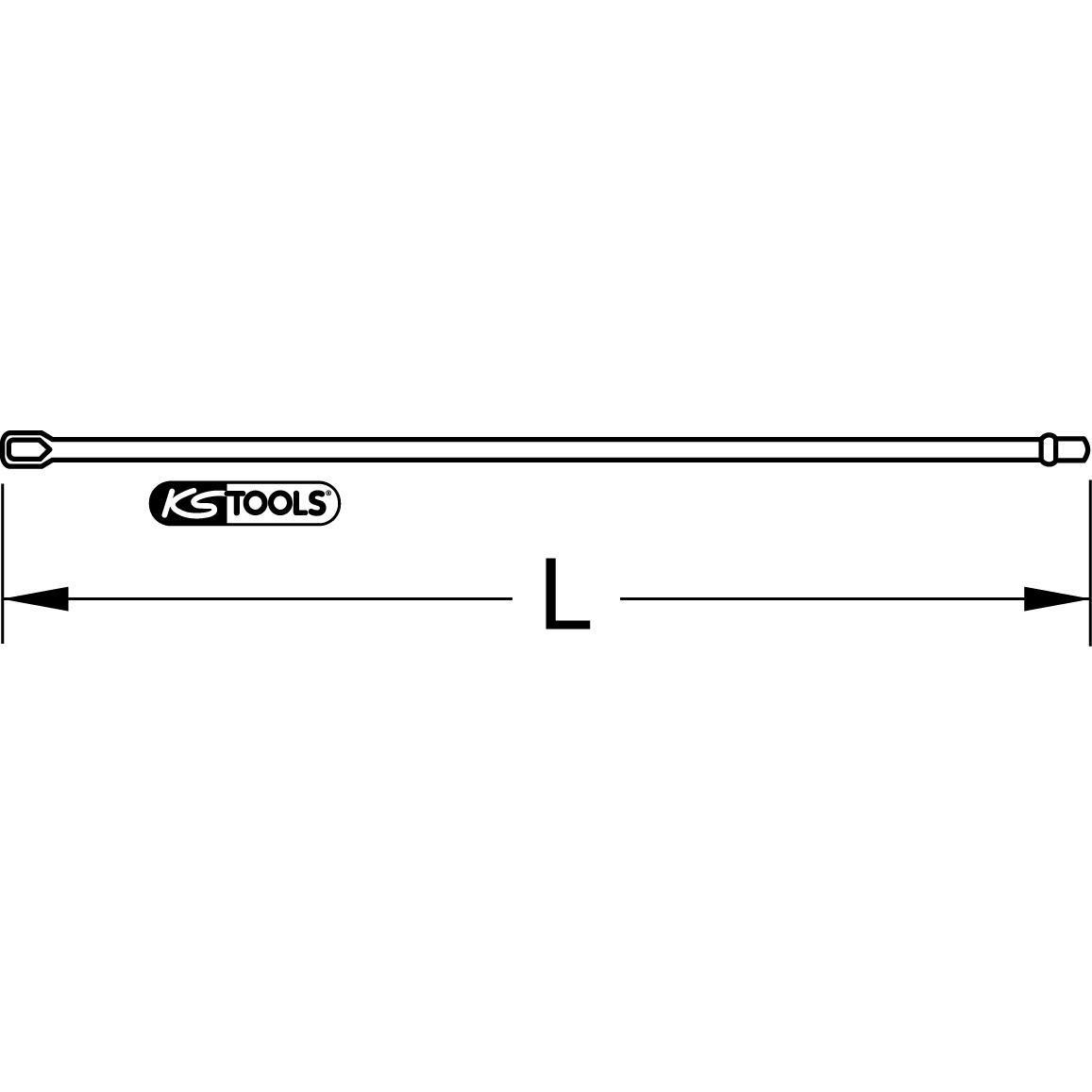 Thumbnail - KS Tools, Bolzenschneider + Seitenschneider, 131.0800 (800 mm)