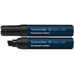 Schneider, Marker, Permanentmarker Maxx 280 4-12mm schwarz (Schwarz, 12 mm, 1 x)