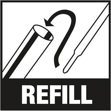 Immagine prodotto Schneider Biros Klick-Fix-Pen 1mm nero a prova di documento Colore del cilindro: nero (Nero, 1 x)