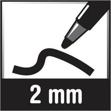 Productafbeelding Staedtler Lumocolor® 356 flipchart marker Lijnbreedte: 2 mm Inktkleur: blauw (Blauw, 2 mm, 1 x)