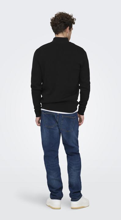 Produktbild Only & Sons Onsting Life Reg Half Zip Knit Noos (M)