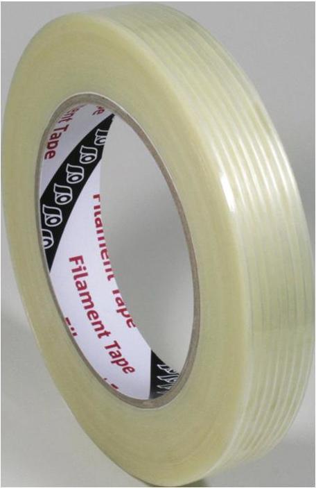 IKS Nastro di filamenti F407 incolore lunghezza 50 m larghezza 25 mm