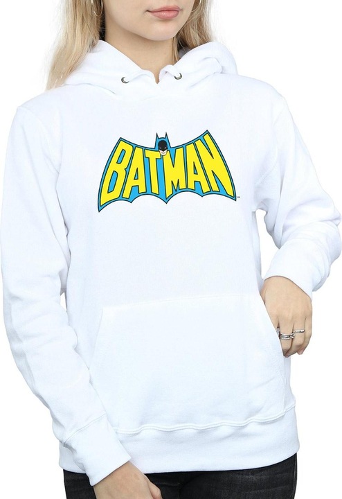 Image du produit - Sweat à capuche BATMAN RETRO LOGO - Femme (M)