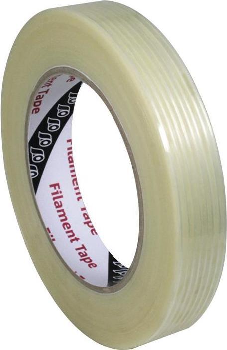 IKS Nastro di filamenti F407 incolore lunghezza 50 m larghezza 19 mm