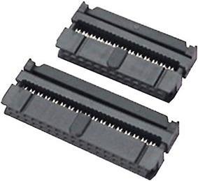 Actual product image OEM Female connector 2x15 Pin 2.54mm DIN 41651