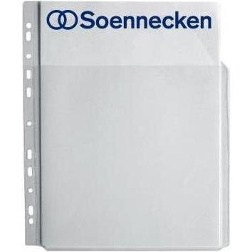 Soennecken, Mappe, Prospekthülle Verwendung für Papierformat: DIN A4 Dicke der Folie: 0,18 mm (A4, 5 x)