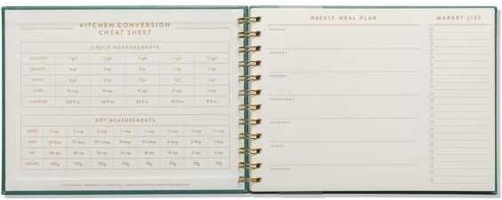 Produktbild Designworks Menüplaner (21.6 x 16.5 cm)