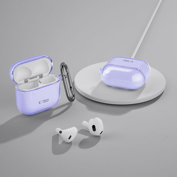 Image du produit Tech-Protect FlexAir Case for AirPods 4 - Purple (Manchon pour casque d'écoute)