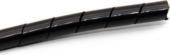 Produktbild Purecrea Kabelschutzspirale 10mm Schwarz SWB-10 (Kabelspiralschlauch, 1000 mm)