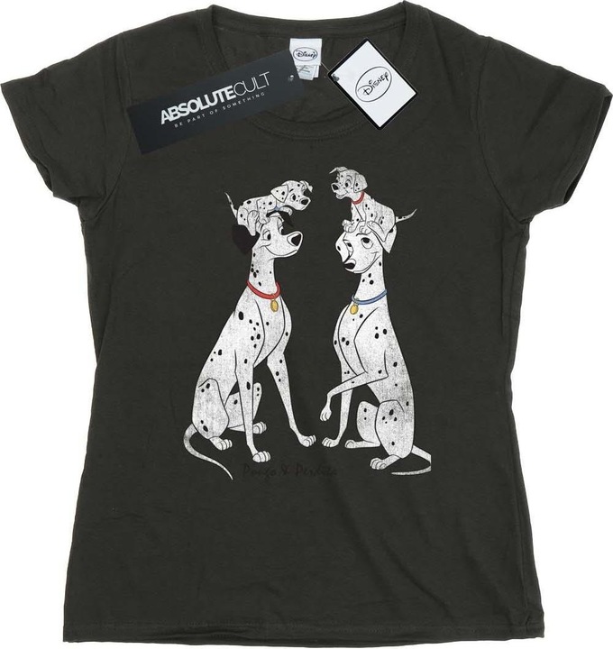Immagine prodotto 101 Dalmatians Pongo And Perdita Maglietta Donna (S)