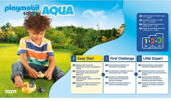 Produktbild Playmobil Fröhliche Wasserbahn (70267, Playmobil 1.2.3)