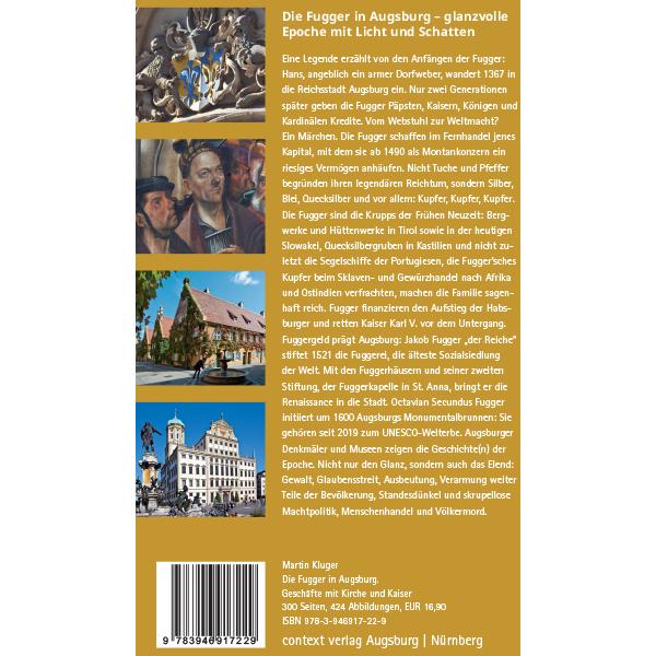 Thumbnail - Die Fugger in Augsburg, Ratgeber von Martin Kluger