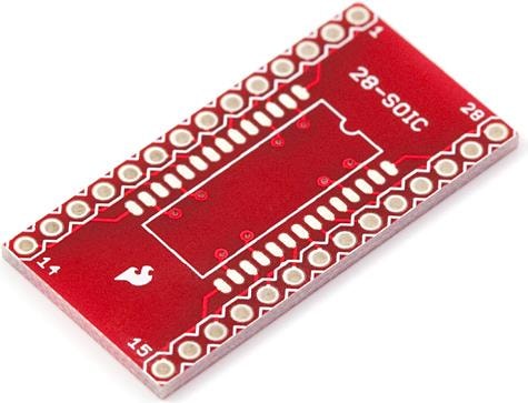 Produktbild SparkFun Adapter SOIC zu DIP 28-Pin
