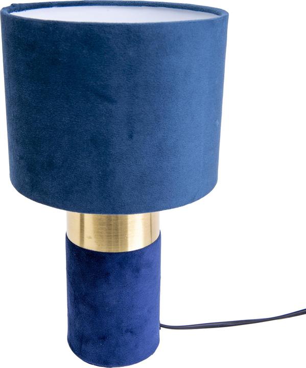 Actual product image Näve Table lamp BORDO h: 32cm blue (E14)