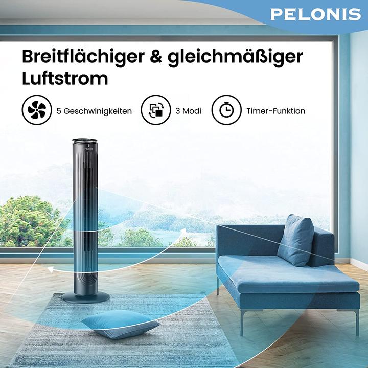 Actual product image Pelonis Tower fan (63 dB)