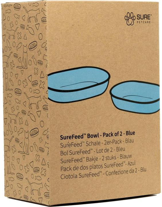 Produktbild SureFeed Zubehör Einzel-Ersatzschale, 2 Stück, Blau (0.45 l)