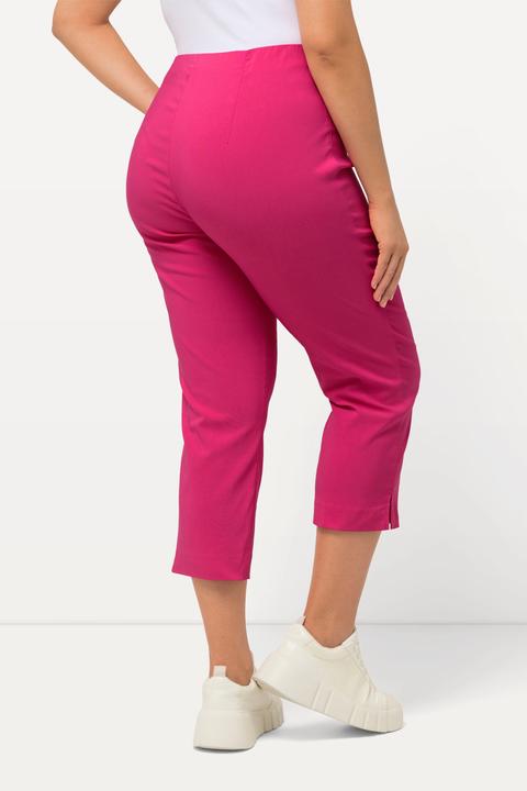 Immagine prodotto Ulla Popken Pantaloni di bengalina elasticizzata, lunghi fino al polpaccio, con cintura elastica (58)