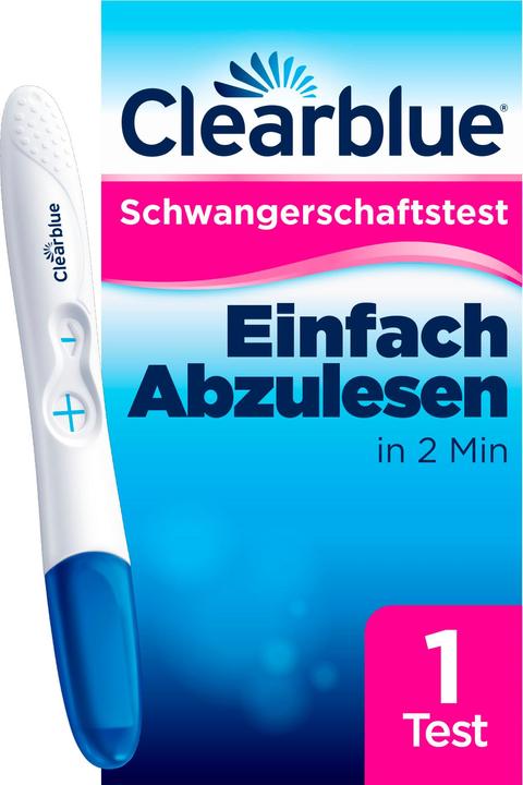 Actual product image Clearblue with discolouring tip (1 x)