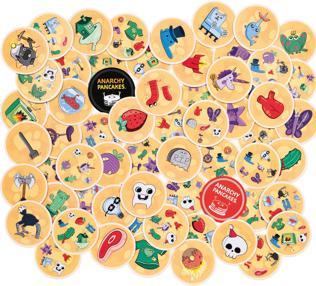 Produktbild Zygomatic ZYGD0039 - Dobble Anarchy Pancakes, Kartenspiel, für 2-6 Spieler, ab 8 Jahren (DE-Ausgabe) (Deutsch)