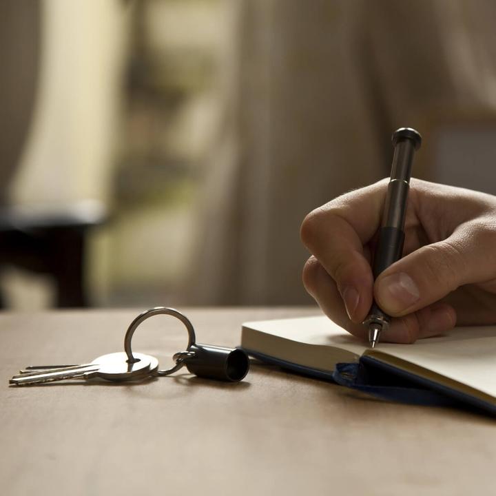 Actual product image True Telescopic Pen (Black, Silver, 3x)